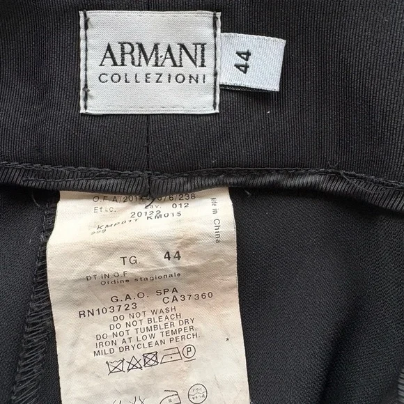Armani Collezioni Black Pants​ - Picture 5 of 9